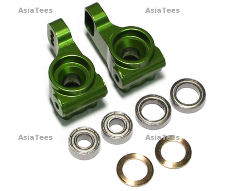 Aluminum Rear Knuckles Green Aluminum Rear Knuckles Green