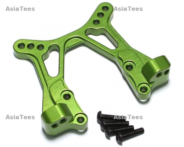 Aluminum Front Shock Tower Green Aluminum Front Shock Tower Green