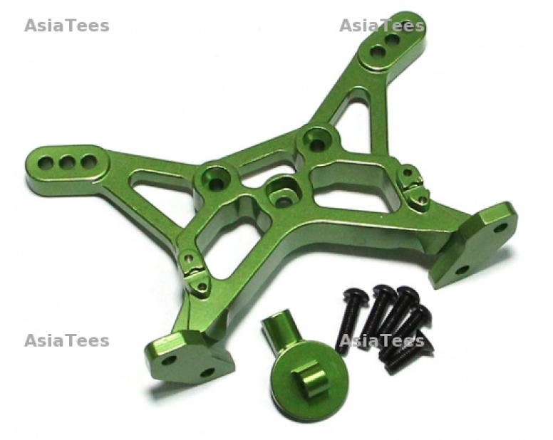 Aluminum Rear Shock Tower Green Aluminum Rear Shock Tower Green