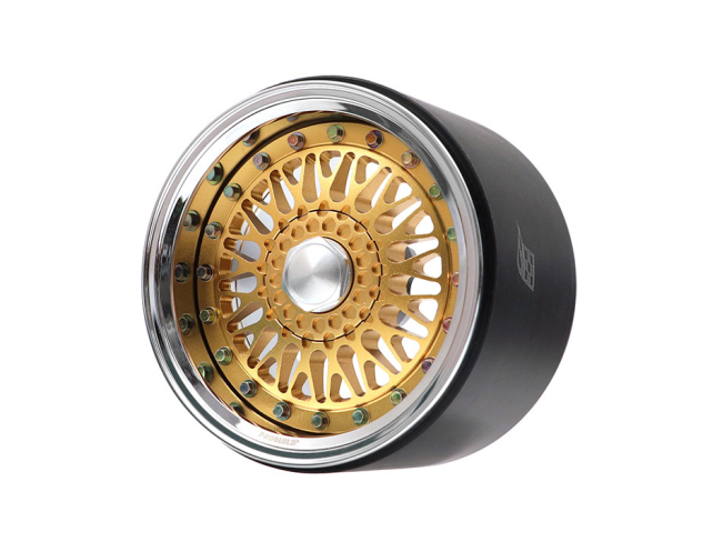 Extra Wide R01 Mesh Chrome/Gold