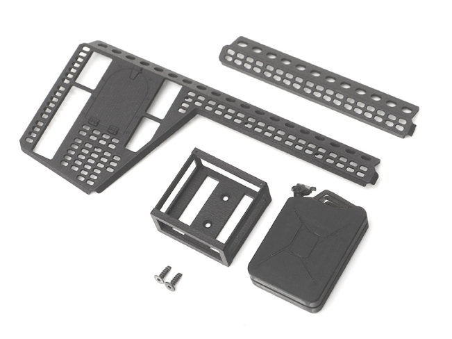 Rear Armor Quarter Panel w/ Jerry Can