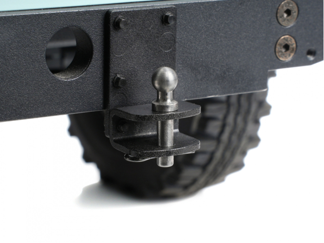 Tow Ball & Jaw Pin Coupling Hitch with Drop Plate