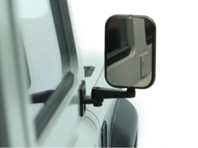 Square Mirror + Rearwiew (Late Series/Defender)