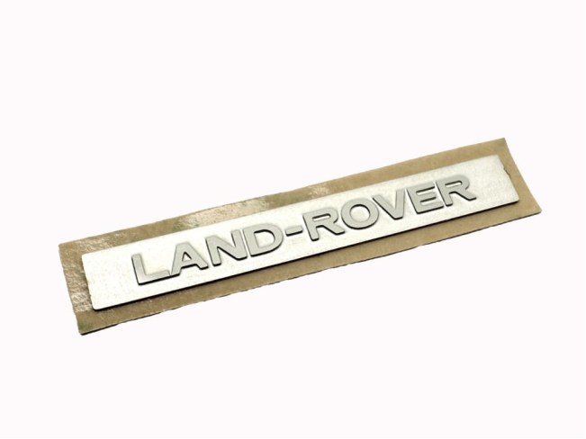 Land Rover Badge Silver