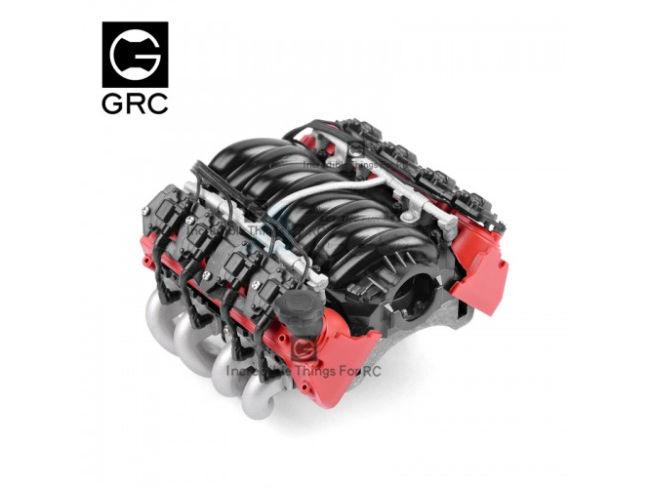 LS7 V8 Engine (Red)