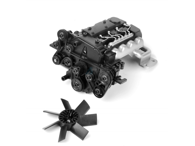 1/10 Defender Engine w/ Paint