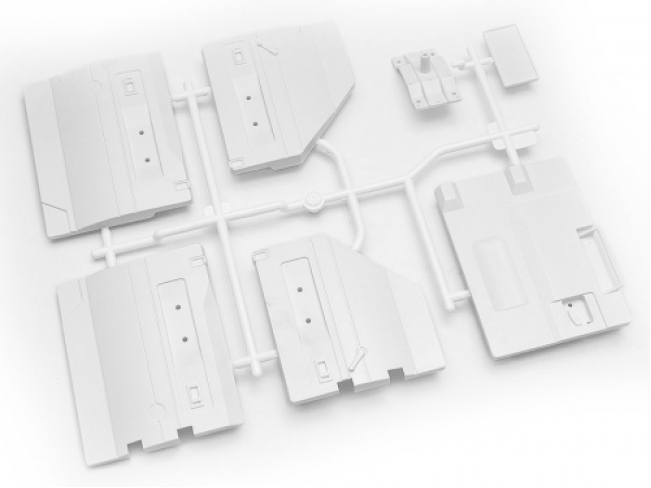 Door Panels & License Plate F for D110